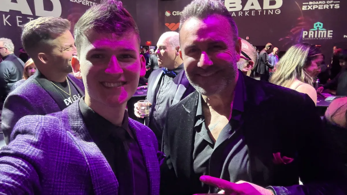 Brad Lea, Dropping Bombs — pictured with Josh Collier