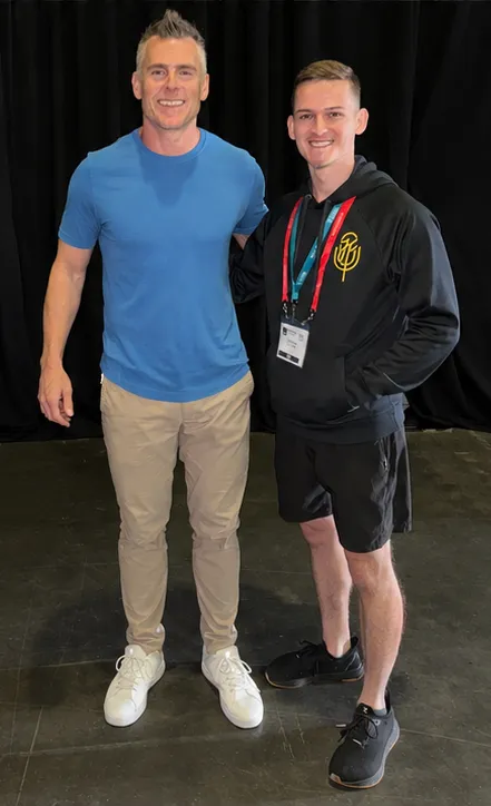 Dan Martell, SaaS Academy — pictured with Josh Collier