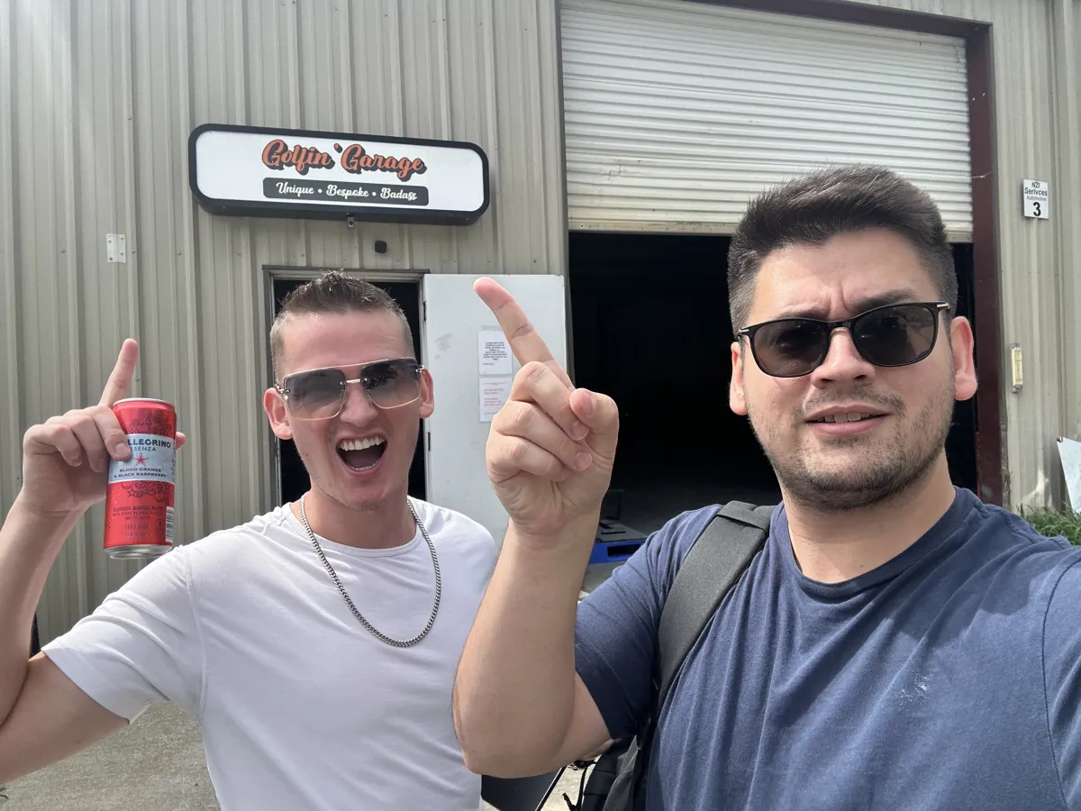 Jimmy Allen, Funnel Performance — pictured with Josh Collier
